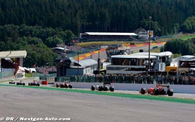 Spa, première course 2014 plus rapide que 2013