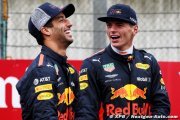 Verstappen : 'Je m'entends toujours bien' avec mes équipiers