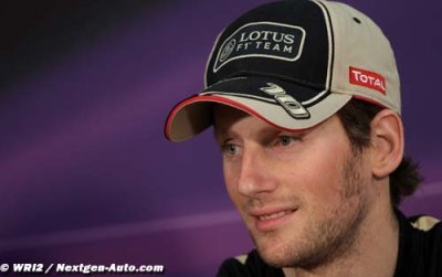 Une pression différente pour Grosjean en 2013