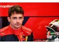 Leclerc n'a 'aucun problème' à reconnaitre publiquement ses erreurs en F1