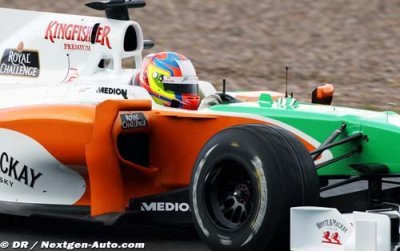 Force India confirme Di Resta comme pilote du vendredi