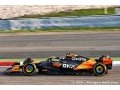McLaren F1 : Des 'petits problèmes' mais beaucoup d'apprentissage
