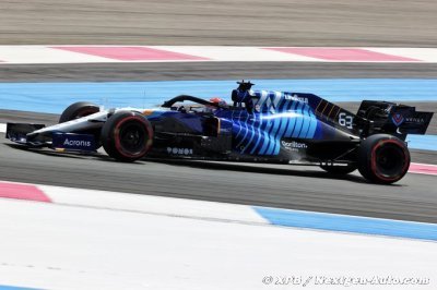 Williams F1 a fait des tests sur l’aéro et les pneus Pirelli en France