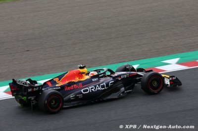 Red Bull&nbsp;: Verstappen a connu ’une bonne journée’ à Suzuka