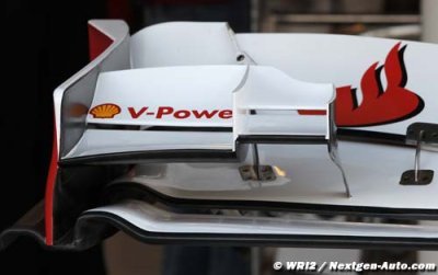 Ferrari toujours dans le flou sur l’aileron de Massa