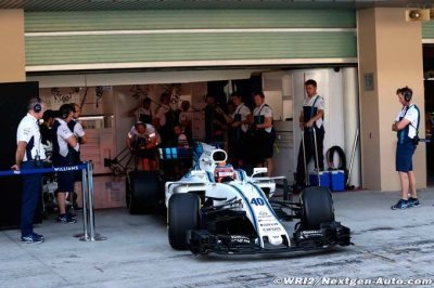 Williams ne veut pas commenter la vitesse de Kubica