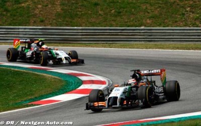 Great-Britain 2014 - GP Preview - Force India Mercedes