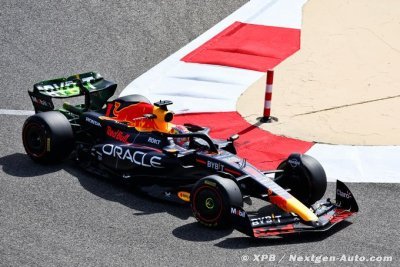 La Red Bull RB19 se montre enfin lors des essais F1 à Bahreïn