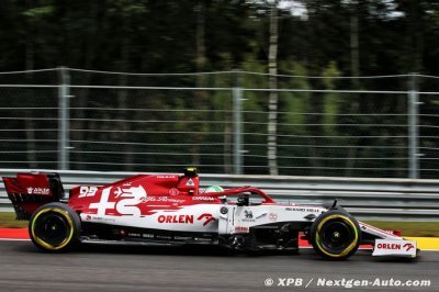Alfa Romeo est la meilleure équipe motorisée par Ferrari à Spa