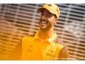 Ricciardo prendrait un 'grand risque' à rouler en fond de grille