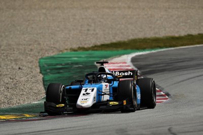 F2, Essais de Barcelone, Jour 2&nbsp;: Verschoor place sa MP en tête