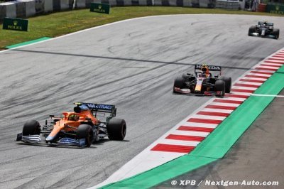 Norris est choqué par le retard de McLaren en course sur les top teams