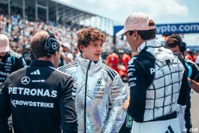 Valsecchi says Antonelli ’massacring’ Russell at Mercedes