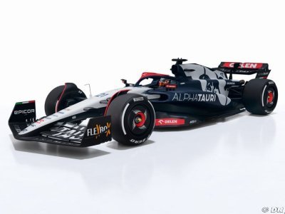 AlphaTauri 2023 livery unveiled at New York Fashion Week event