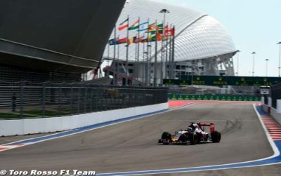 Race - Russian GP report: Toro Rosso Renault