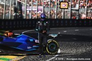 Double abandon pour Williams F1, Albon 'en colère' contre lui-même