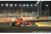 Ferrari a roulé avec et sans F-duct