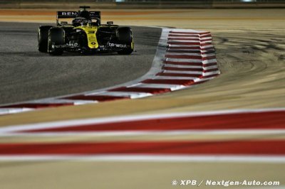 De la déception chez Renault F1 après les qualifications à Sakhir