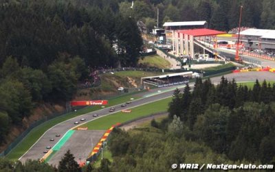 Toujours deux zones DRS à Spa-Francorchamps
