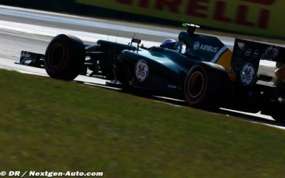 Les Caterham sont à l’arrivée et devant les Marussia