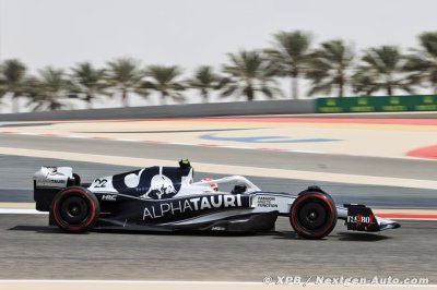 Tsunoda a réussi une simulation de course à Bahreïn