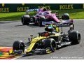 Renault F1 a 'saisi une opportunité' à Spa, Abiteboul veut faire mieux