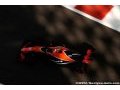 Vandoorne déplore aussi l'absence de bouton 'magique' sur sa McLaren