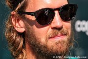 Vettel pourrait s'essayer à une autre discipline que la F1 mais pas tout de suite