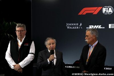 Les règles F1 de 2021 annoncées à 17h, les accords commerciaux repoussés