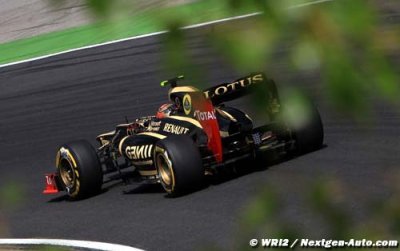 Lotus espère transformer la première ligne en victoire