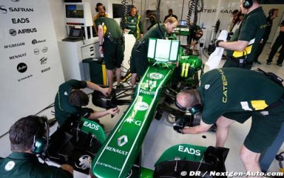 Caterham procède à une réorganisation de son département technique