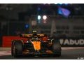 Norris en pole, McLaren F1 verrouille la 1ère ligne à Abu Dhabi