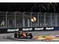 Singapour, EL2 : Norris en tête, Verstappen 15e et Russell dans le mur