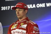 Räikkönen veut mieux démarrer la prochaine saison