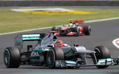 Mercedes make a point 