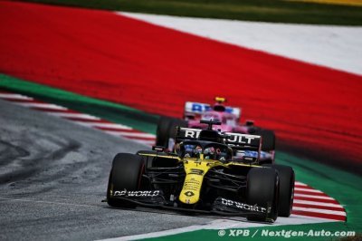 Ricciardo juge toujours le dépassement de Stroll illégal en Styrie