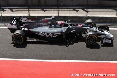 Ferrucci n’a pas pu chercher le chrono mais Haas a pu progresser