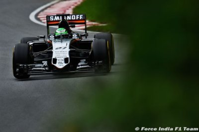 FP1 & FP2 - Canadian GP report: Force India Mercedes