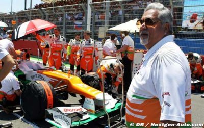 Mallya&nbsp;: L’objectif reste de rattraper Sauber