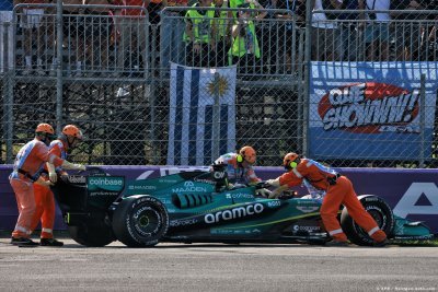 Aston Martin F1 finit en double abandon un week-end peu glorieux à Monza