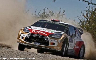 The Citroën DS3 WRCs look to confirm