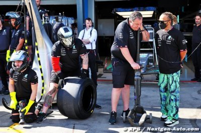 Mercedes F1 s’adapte encore au nouveau format de week-end