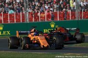Alonso a pris la cinquième place à Verstappen pour un dixième