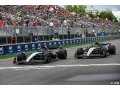 Mercedes F1 explique les raisons d'une stratégie divisée au Canada