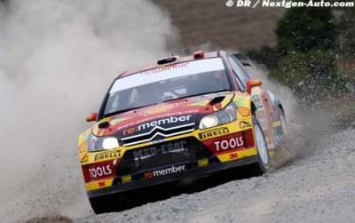 Petter Solberg went for the podium in New Zealand