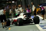 Haas a réglé le problème de freins de Grosjean à Singapour