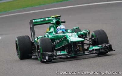 Giedo van der Garde est le héros du jour chez Caterham