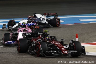 Alfa Romeo F1 : Le meilleur tour de Zhou visait bien Alpine