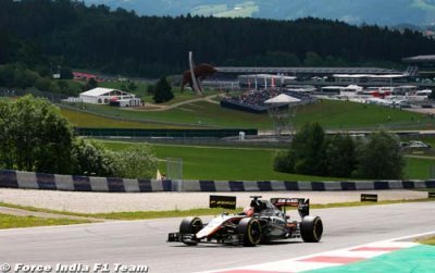 Les Force India respirent la santé en Autriche