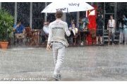 Rosberg happy with heavy Brazil rain